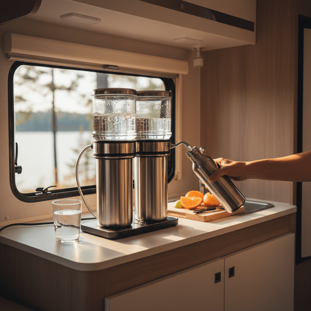 3 Berkey Countertop Water Filter