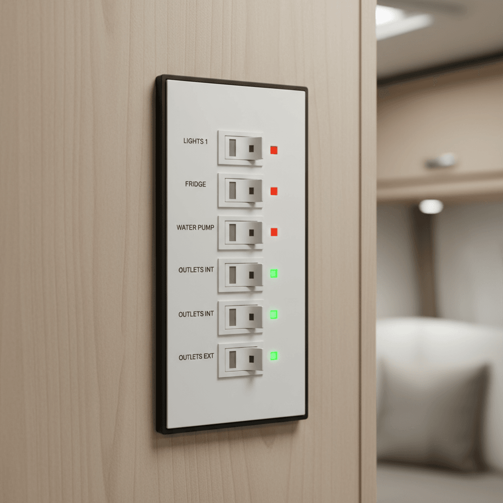Blue Sea Systems 12V Circuit Breaker Panel